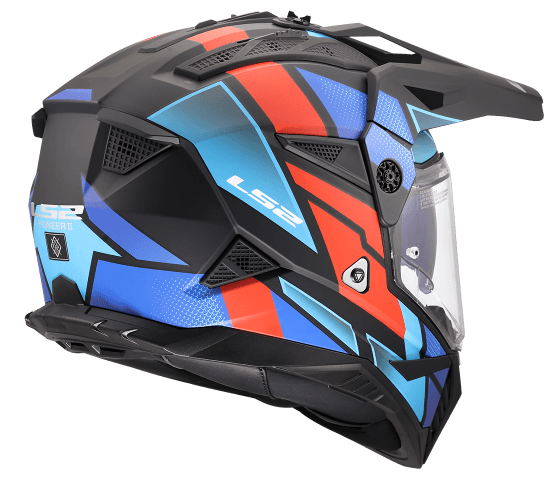 MX702 PIONEER II BLOCK Black Red Blue